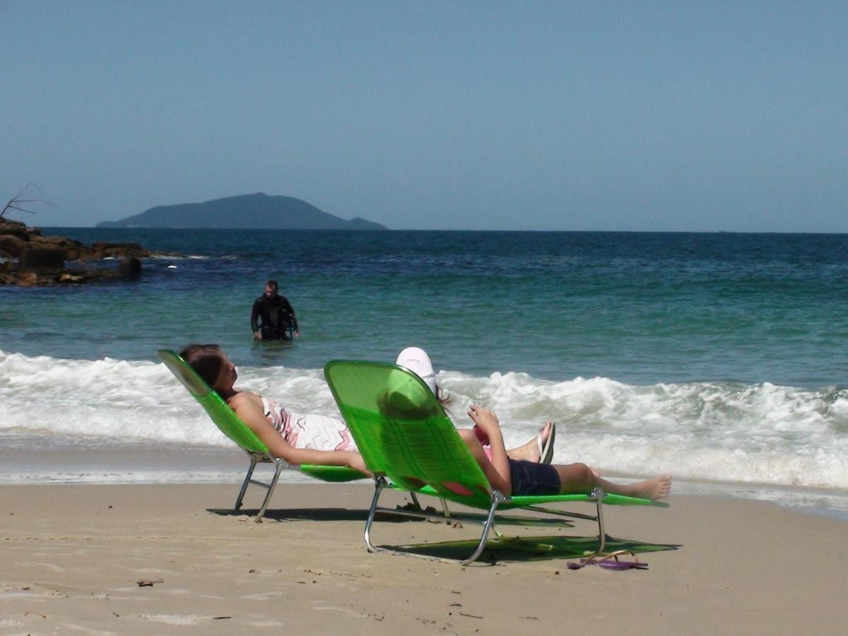 Praia De 4 Ilhas Apartamento De 1 Quarto A 60M Praia Com Vista Bombinhas Bagian luar foto