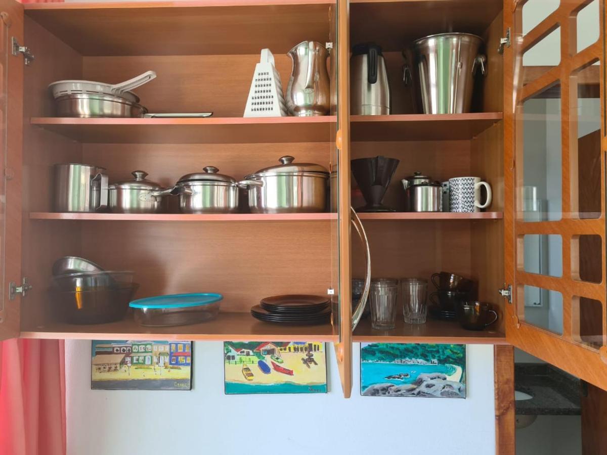 Praia De 4 Ilhas Apartamento De 1 Quarto A 60M Praia Com Vista Bombinhas Bagian luar foto